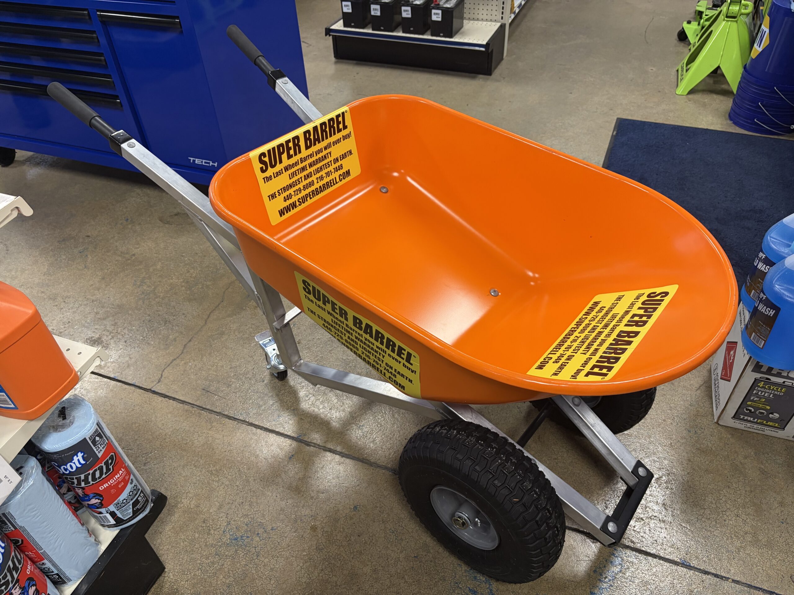 Super Wheelbarrow β Standard Model